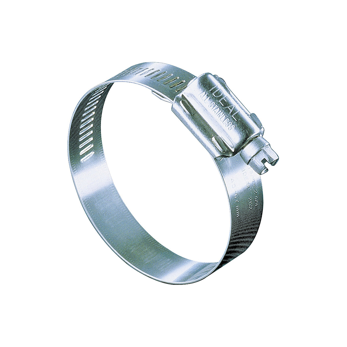 IDEAL-TRIDON Hy-Gear 68-0 Series 6820053 Interlocked Worm Gear Hose Clamp, Stainless Steel