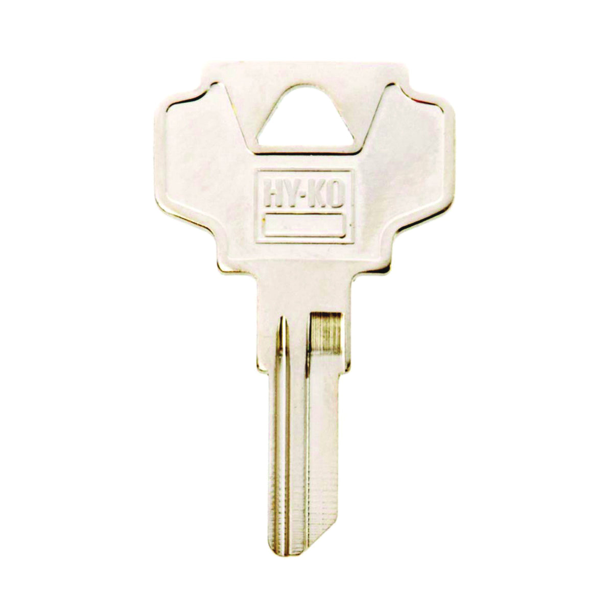 HY-KO 11010IN24 Key Blank, Brass, Nickel, For: ILCO Cabinet, House Locks and Padlocks