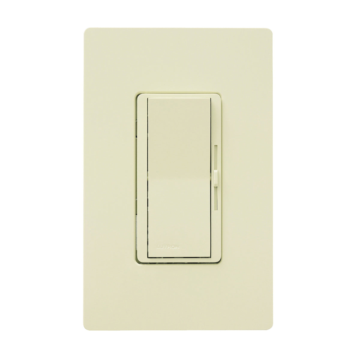 Lutron Diva DVW-603PH-IV Dimmer, 5 A, 120 V, 600 W, Incandescent Lamp, 3-Way, Ivory