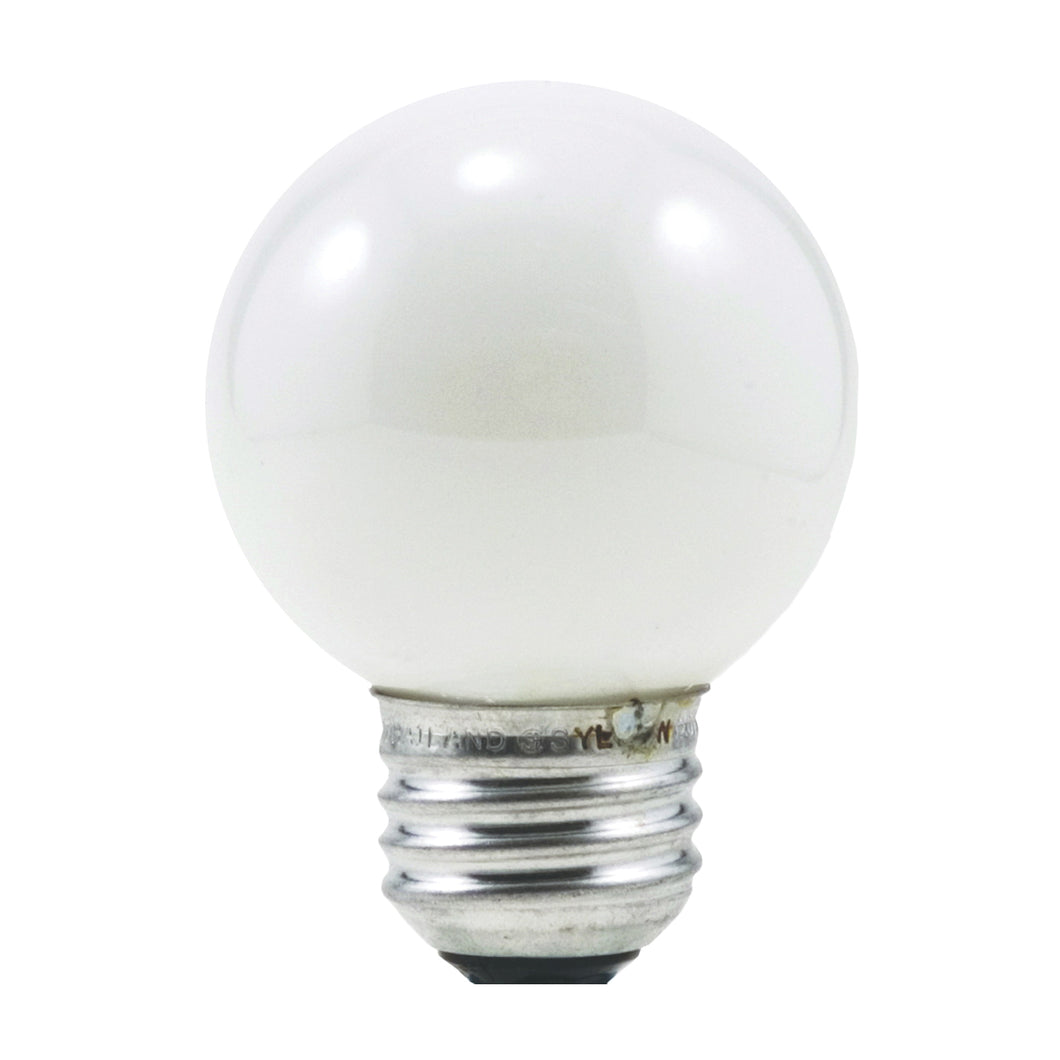 Sylvania 10299 Incandescent Lamp, 40 W, G16.5 Lamp, Medium Lamp Base, 280 Lumens, 2850 K Color Temp, Soft White Light