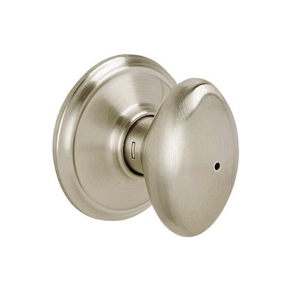 Schlage Siena Series F40VSIE619 Privacy Lever, Brass, Satin Nickel