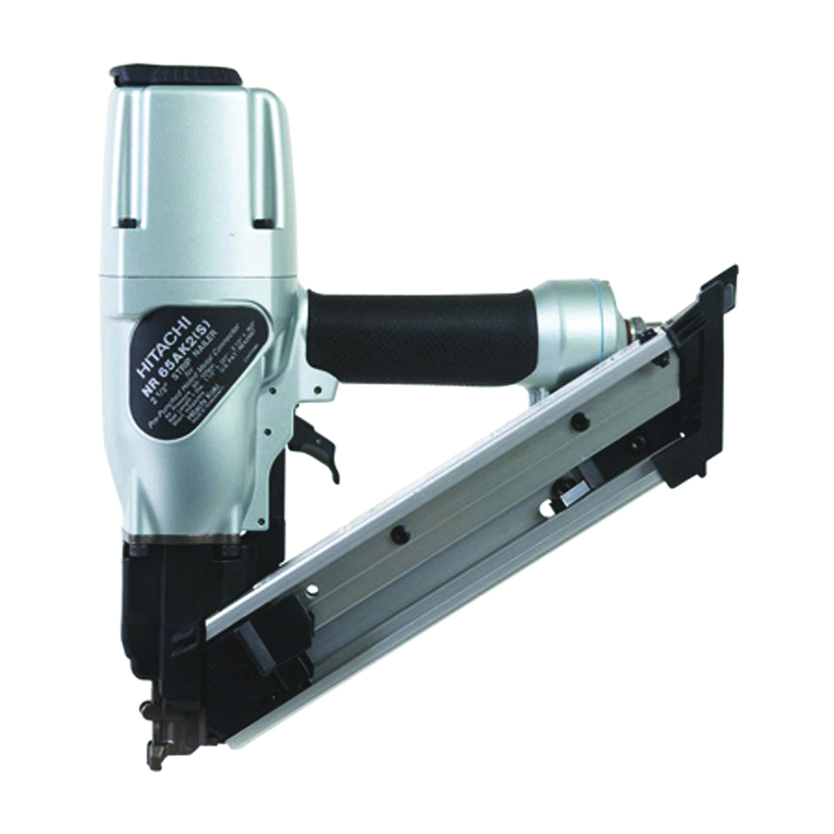 HITACHI NR65AK2(S) Strip Nailer, 22 Magazine, 36 deg Collation, Paper Tape Collation, 0.063 cu-ft/Cycle Air