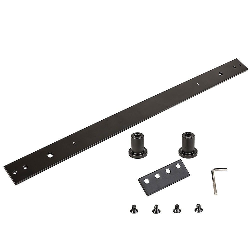 National Hardware N187-060 Track Extension Kit, 24 in L Track, Steel, Oil-Rubbed Bronze