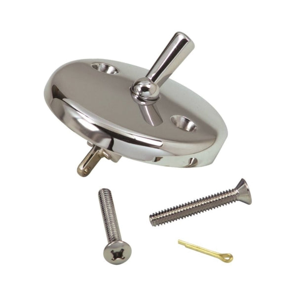 Danco 80991 Overflow Plate, Metal, Chrome