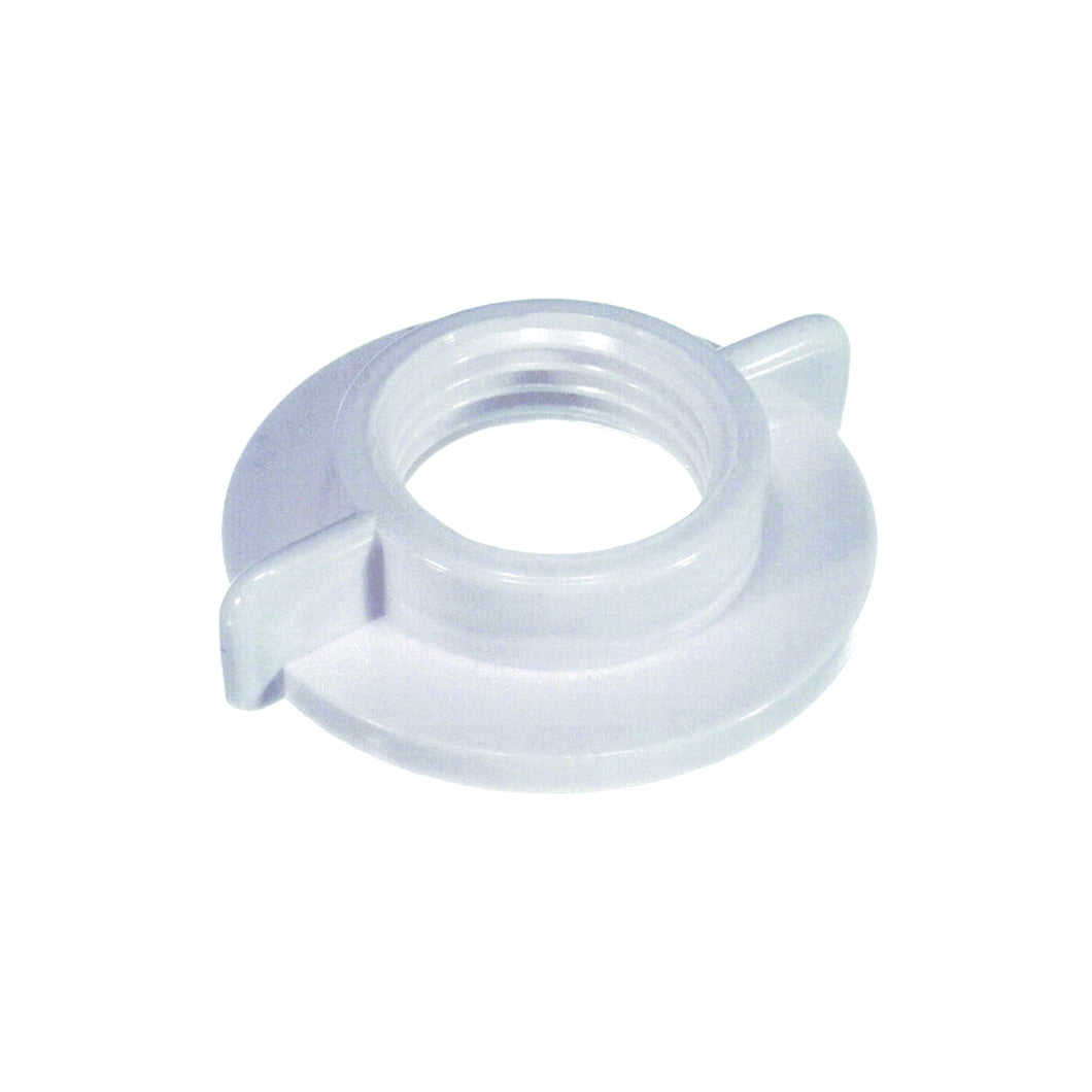 Danco 80990 Faucet Shank Locknut, Universal, Plastic, White, For: 1/2 in IPS Connections