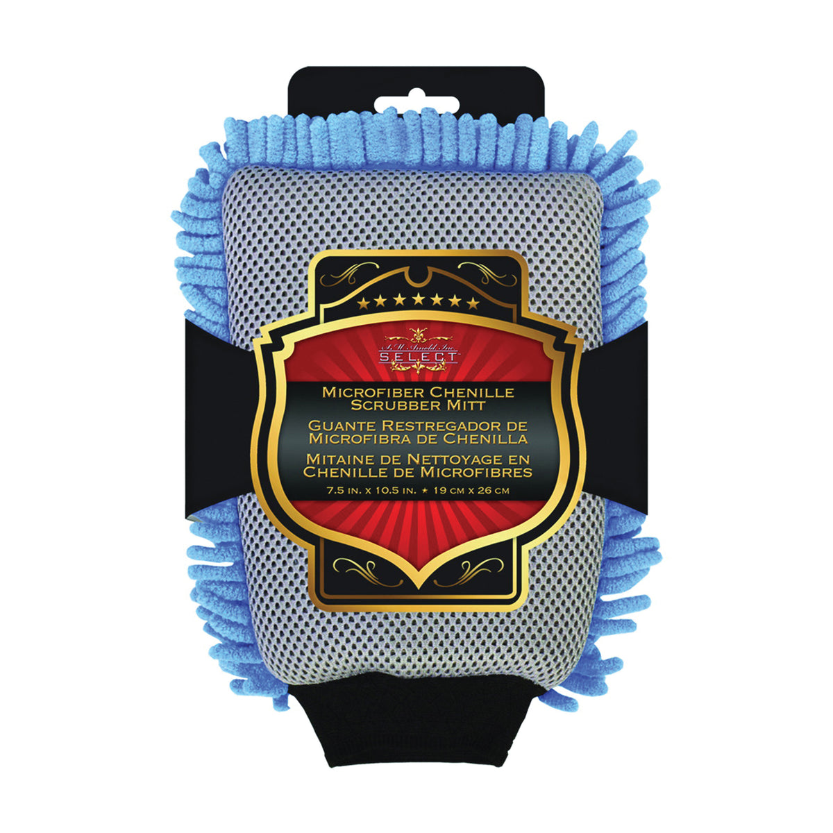 SM ARNOLD 25-332 Wash Mitt, Microfiber Cloth