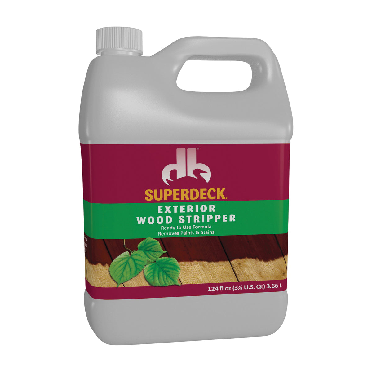 Duckback DB0014604-16 Wood Stripper, Liquid, 128 oz