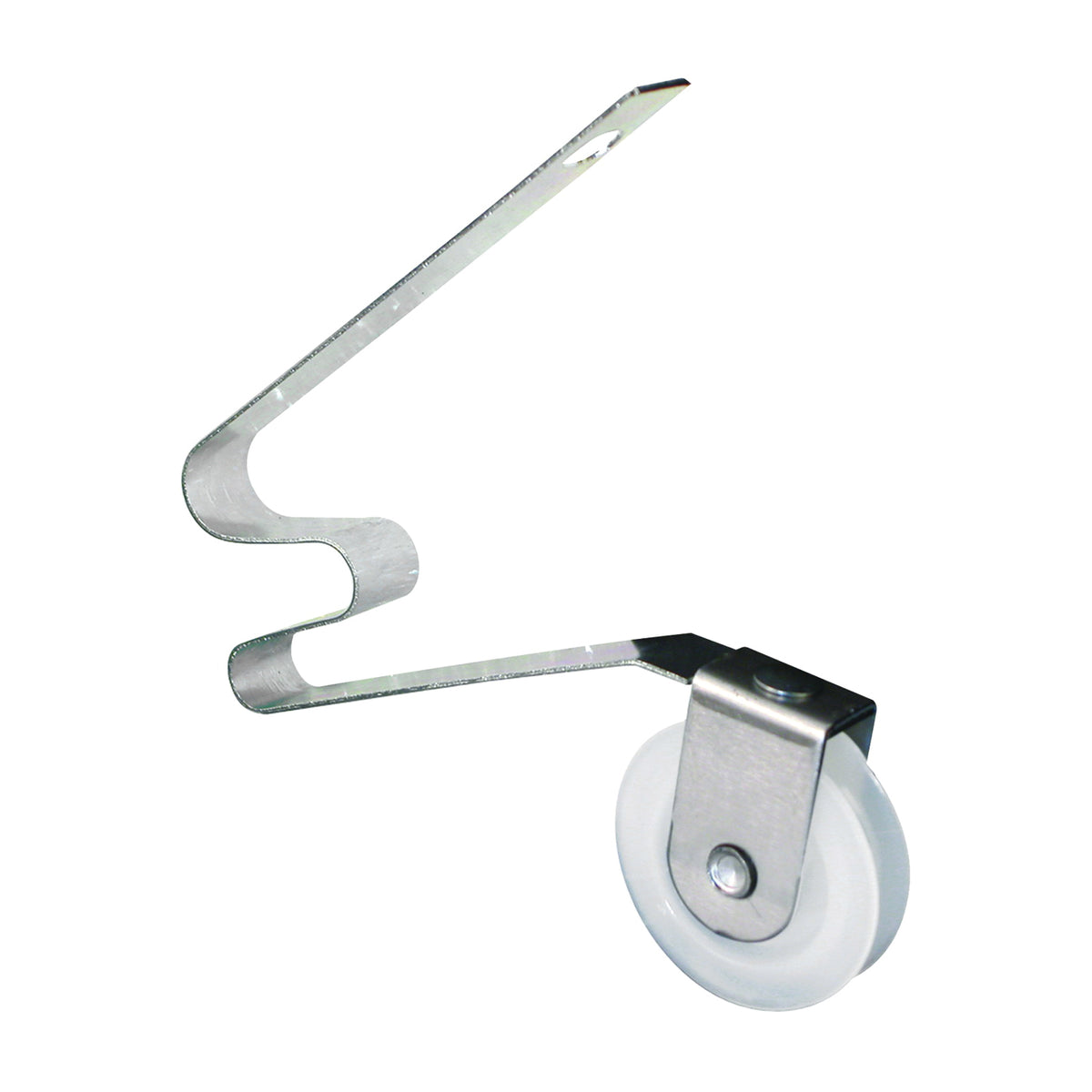 Prime-Line B 512 Roller Assembly, 1 in Dia Roller, 1/4 in W Roller, Steel, Gray, 2-Roller