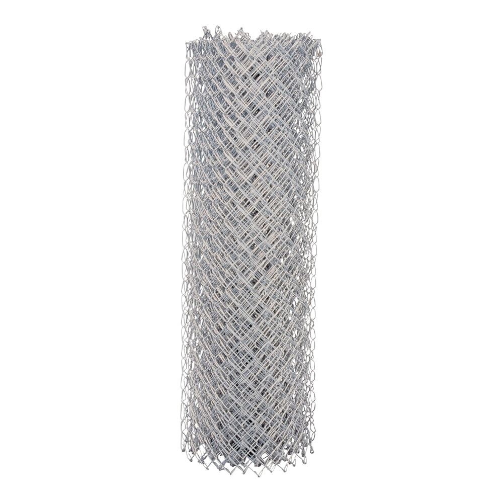 Stephens Pipe &amp; Steel CL103014 Chain-Link Fence, 48 in W, 50 ft L, 11-1/2 Gauge, Galvanized Steel
