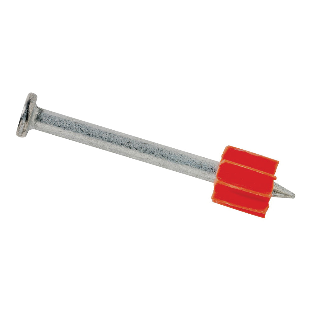 Ramset 1512 Drive Pin, 0.145 in Dia Shank, Steel, Zinc