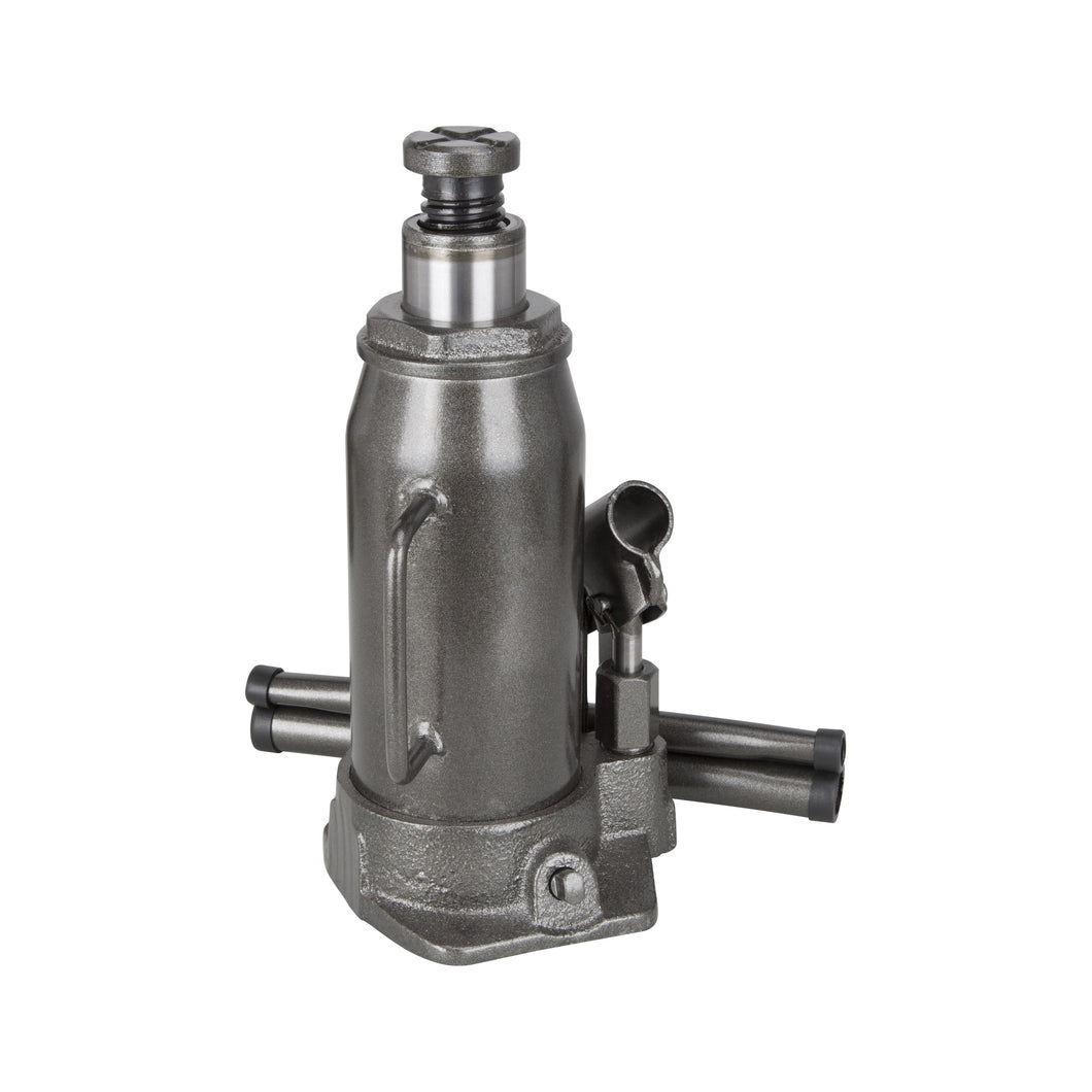 ProSource T010712 Hydraulic Bottle Jack, 12 ton, 9-3/8 to 18-7/16 in Lift, Steel, Gray