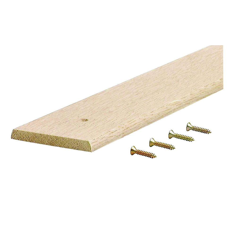 M-D 85613 Seam Binder, 36.13 in L, 3 in W, Smooth Surface, Oak Wood, Unfinished