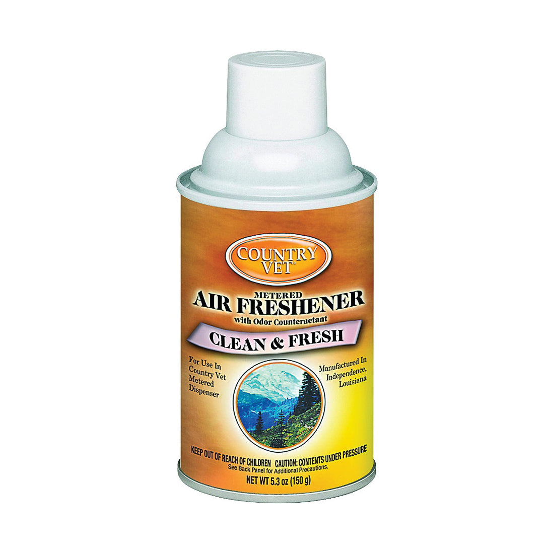 Country Vet 332502CVCA Air Freshener, 5.3 oz Can