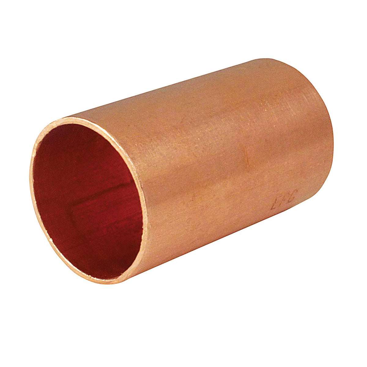 EPC 82500CP Pipe Coupling with Stop, 1/2 in, Sweat