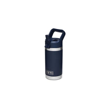 Load image into Gallery viewer, YETI Rambler Jr. Kids Bottle with Straw Cap, 12 oz Capacity, 18/8 Stainless Steel
