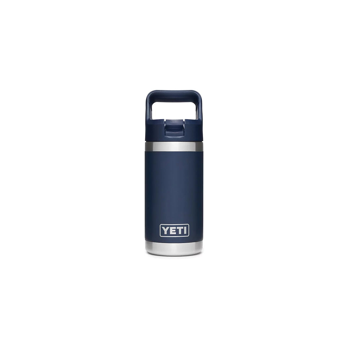 YETI Rambler Jr. Kids Bottle with Straw Cap, 12 oz Capacity, 18/8 Stainless Steel