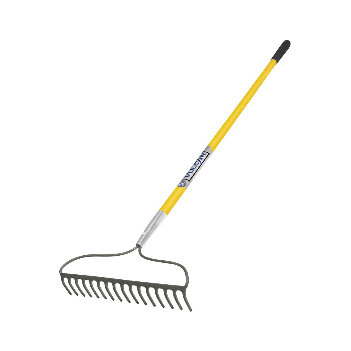 Vulcan 34548 R16-AMF Bow Rake, 17 in W Head, 16 -Tine, Steel Tine, Steel Head, 60 in L Handle