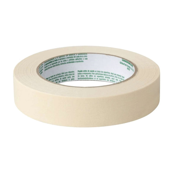 Duck 394693 Masking Tape, 60 yd L, 0.94 in W, Beige