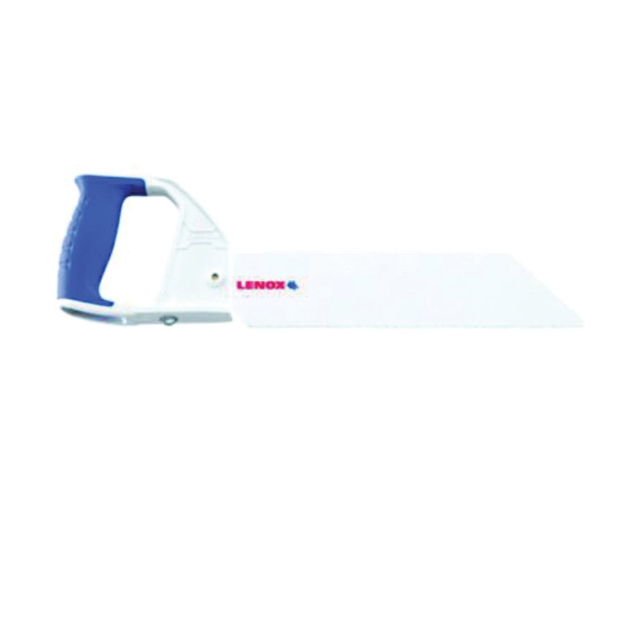 Lenox 20980HSF18 Handsaw, 18 in L Blade, Carbon Steel Blade, 10 TPI, Comfort-Grip Handle, Aluminum Handle