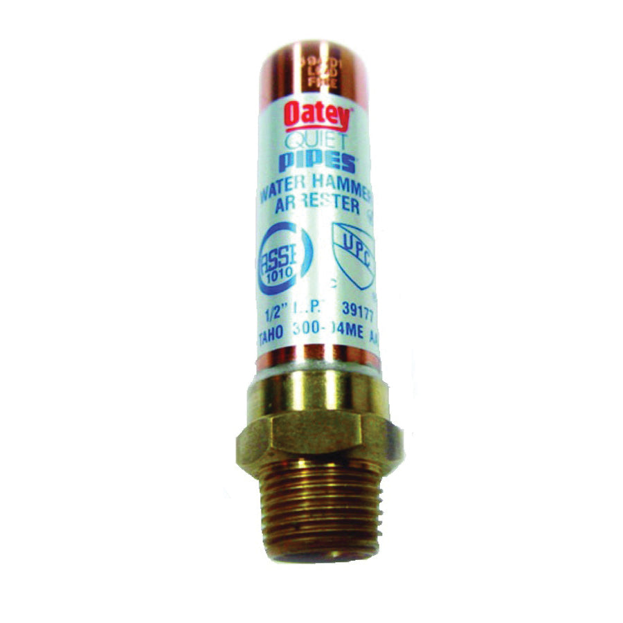 Oatey 39177 MIP Shock Absorber, Low-Lead, Copper