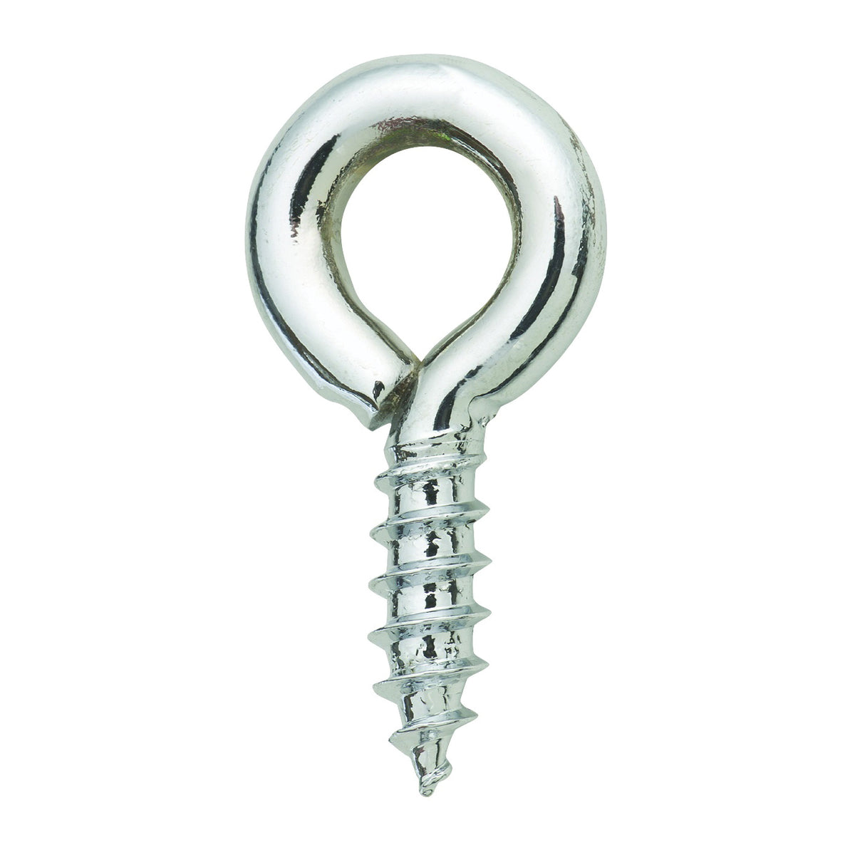 HILLMAN 50705 Screw Eye, 3/4 in L Thread, 2-1/2 in OAL, Steel, Zinc