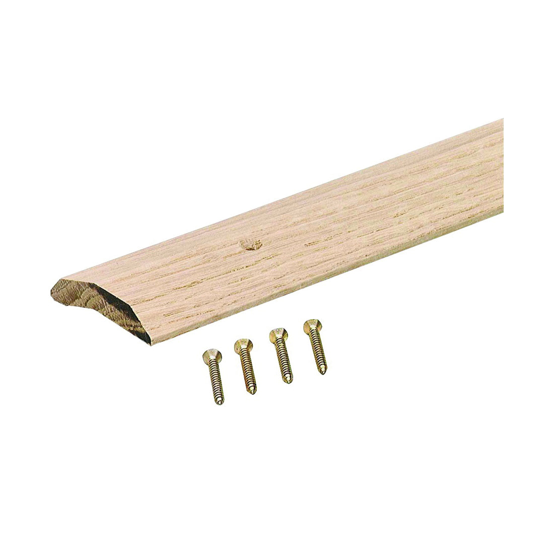 M-D 85423 Carpet Trim, 72.13 in L, 2 in W, Hardwood, Unfinished