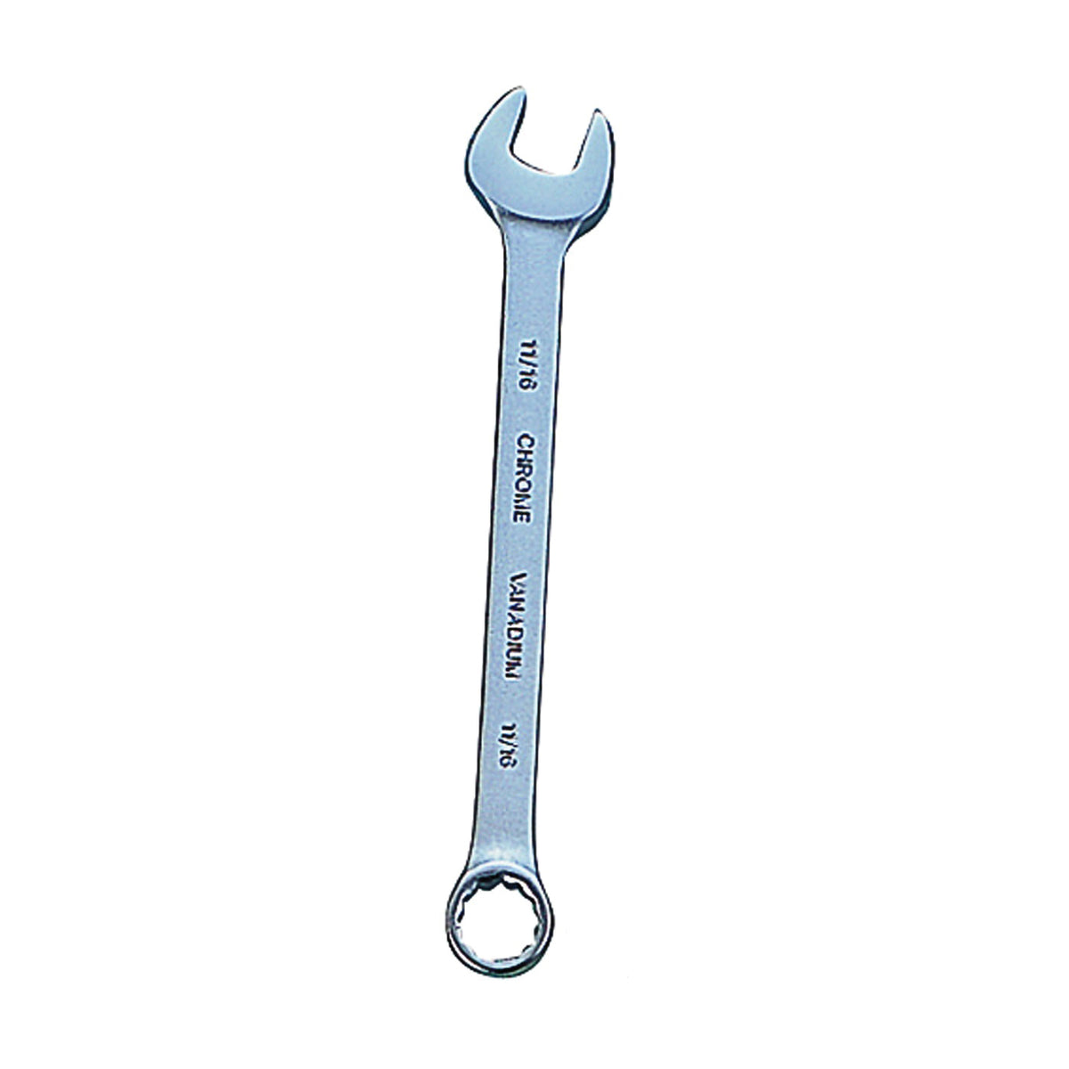 Vulcan MT1-11/16 Combination Wrench, SAE, 1-11/16 in Head, Chrome Vanadium Steel
