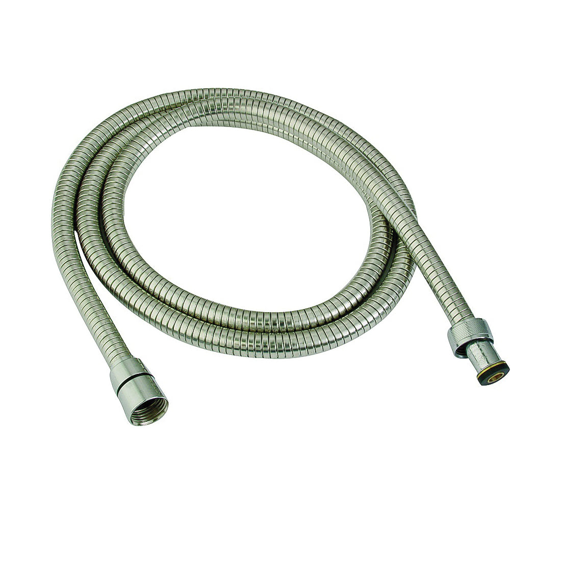 Whedon AF205C Shower Hose, 1/2 in Connection, Female, 59 to 80 in L Hose, Stainless Steel, Chrome Plated