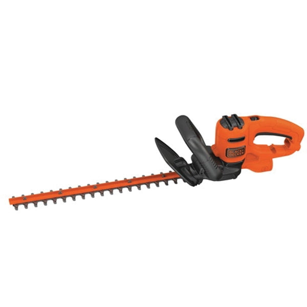 Black+Decker BEHT200 Electric Hedge Trimmer, 3.5 A, 120 V, 5/8 in Cutting Capacity, 18 in Blade, Wrap-Around Handle