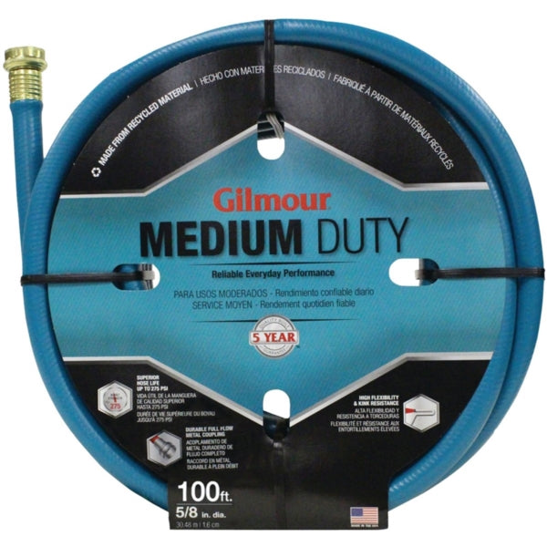 Gilmour 15058100 Garden Hose, 100 ft L, Vinyl