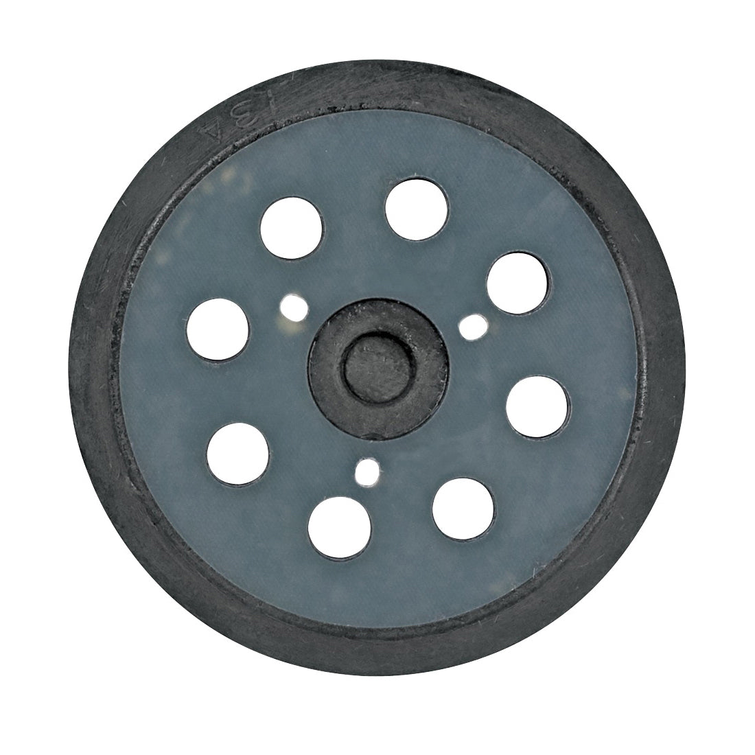 Makita 743081-8 Backing Pad with Hook and Loop Attachment, 5 in Dia, Rubber