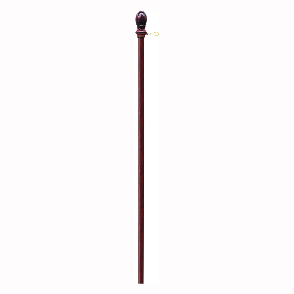 Valley Forge 60705 Flag Pole, 1 in Dia, Wood, Blonde
