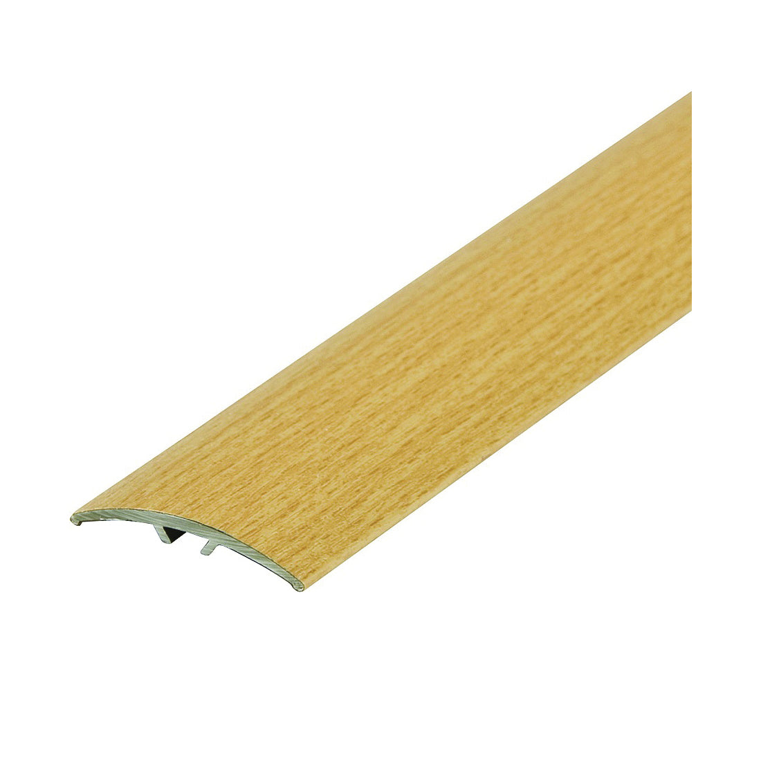 M-D 46240 Multi-Floor Transition, 36.13 in L, 1-1/2 in W, Aluminum, Beech