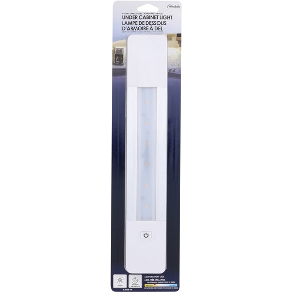 AmerTac Bria Series BL-BR33B-SW Basic Bar Light, LED Lamp, 100 Lumens, 3000 K Color Temp, Plastic Fixture