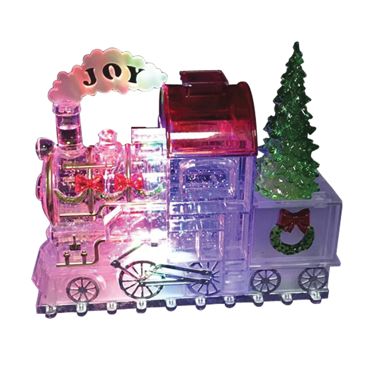 Hometown Holidays 21307 Christmas Ornament, Train, LED Bulb