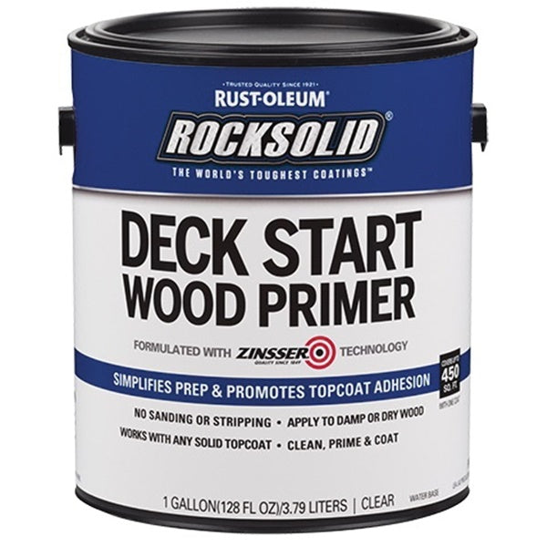 RUST-OLEUM 312283 Wood Primer, Clear, 1 gal
