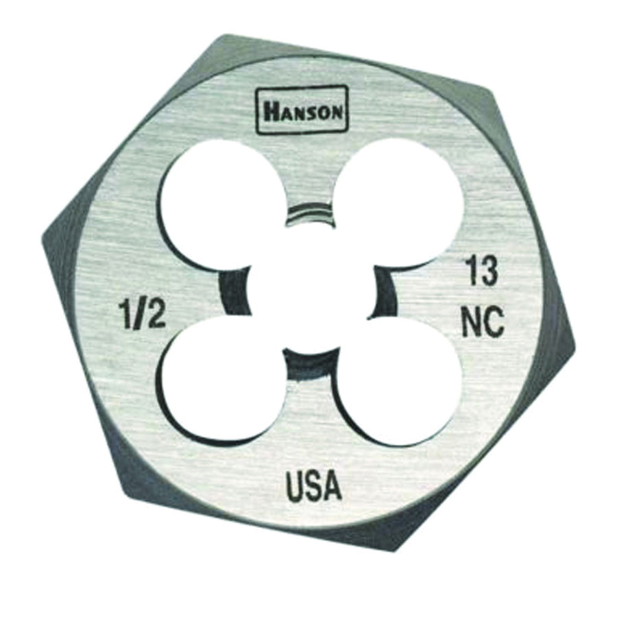 IRWIN 8461 Machine Screw Die, 7/8-9 Thread, NC Thread, Right Hand Thread, HCS