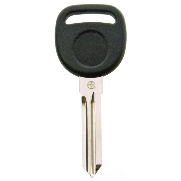 HY-KO 18GM504 Key Blank, Brass/Plastic, Nickel, For: Lexus Vehicle Locks