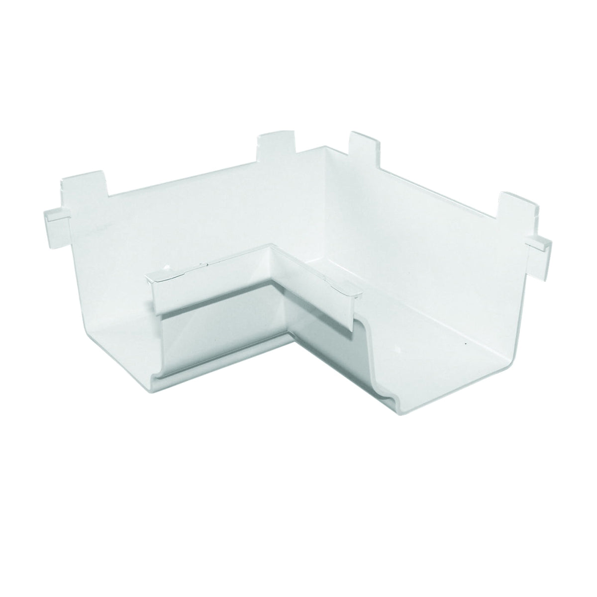 GENOVA AW103AK Gutter Corner, Vinyl, White