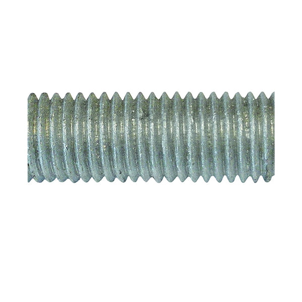 PFC TR-1005 Threaded Rod, 5/8-11 in Thread, 6 ft L, A Grade, Carbon Steel, Galvanized, NC Thread