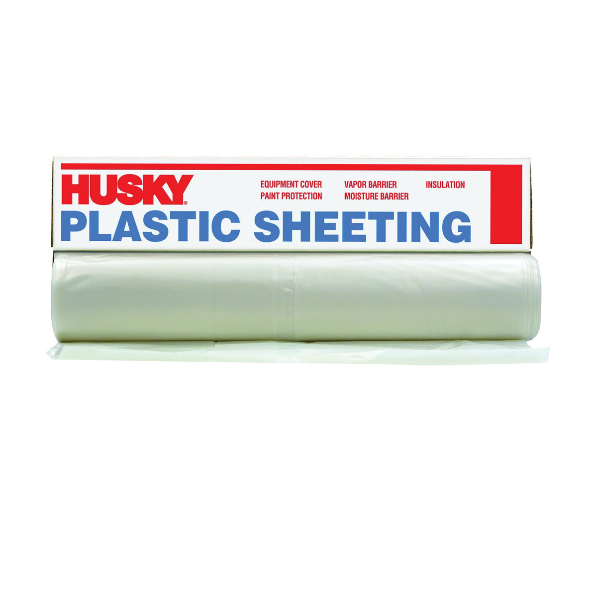 POLY-AMERICA CF0620-50C Painter's Sheeting, 50 ft L, 20 ft W, Clear