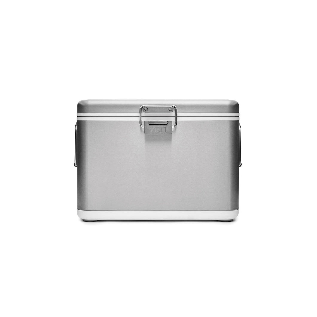 YETI V Series 11055020000 Hard Cooler, 46 Can Capacity, Stainless Steel