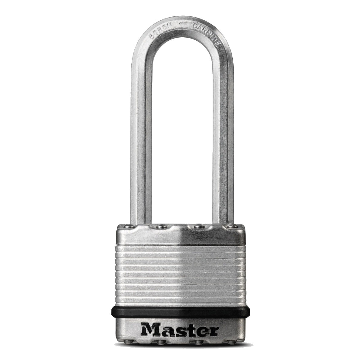 Master Lock Magnum Series M1XKADLJ Padlock, Keyed Different Key, 5/16 in Dia Shackle, 2-1/2 in H Shackle, Zinc