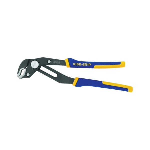 IRWIN 2078110 Groove Lock Plier, 10 in OAL, 2-1/4 in Jaw Opening, Blue/Yellow Handle, Cushion-Grip Handle