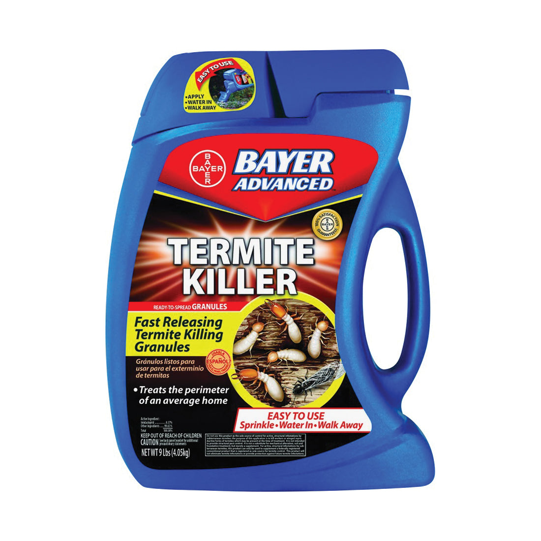 BayerAdvanced 700350A Termite Killer, Granular, Sprinkle Application, 9 lb