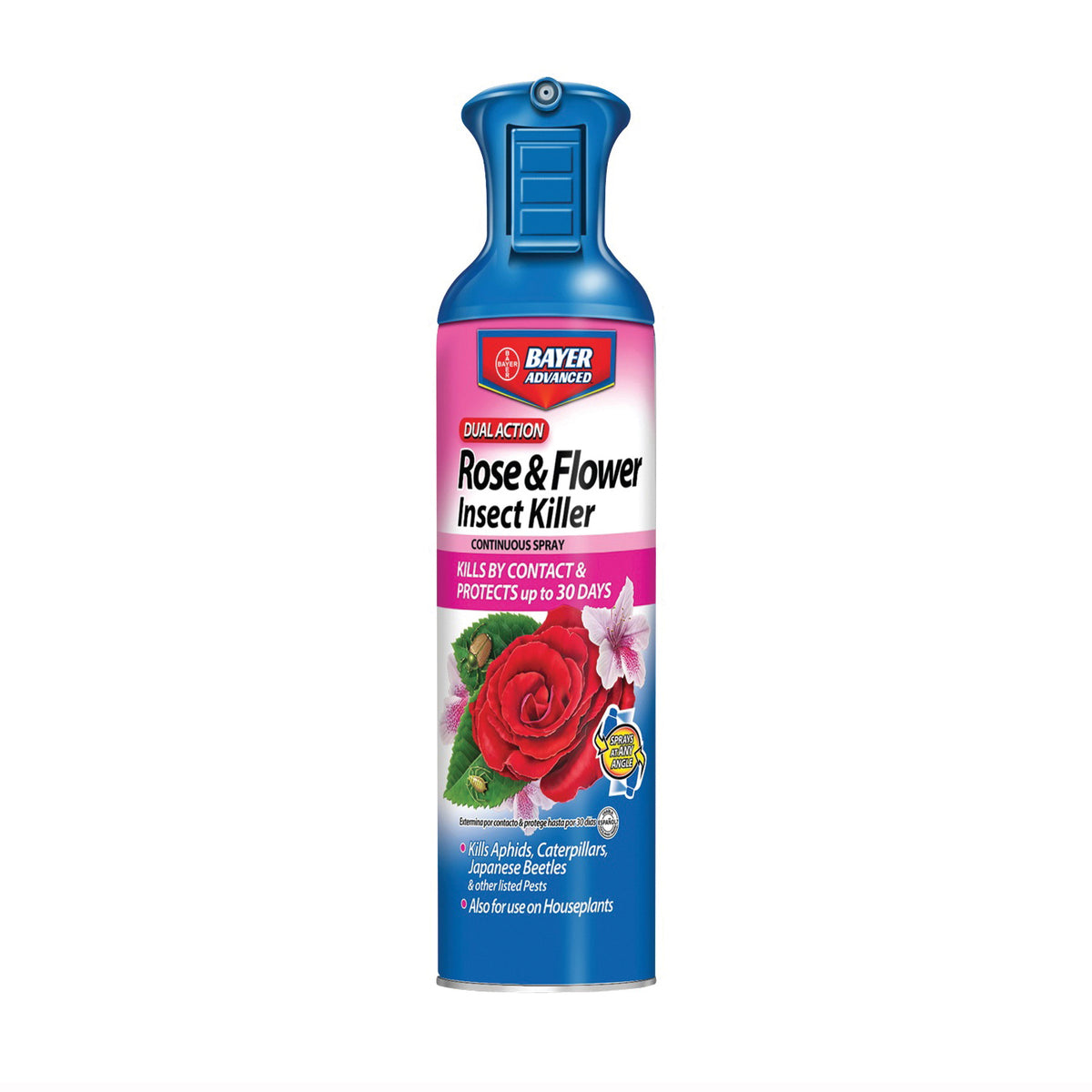 BioAdvanced 701330A Rose and Flower Insect Killer, Liquid, Spray Application, 15.7 oz Can