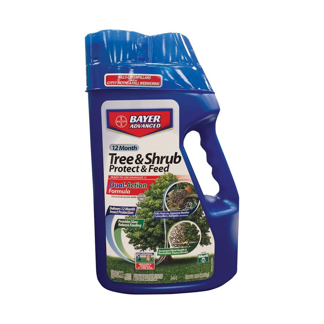 BayerAdvanced 701700B Tree and Shrub Feed, Granular, 4 lb Can