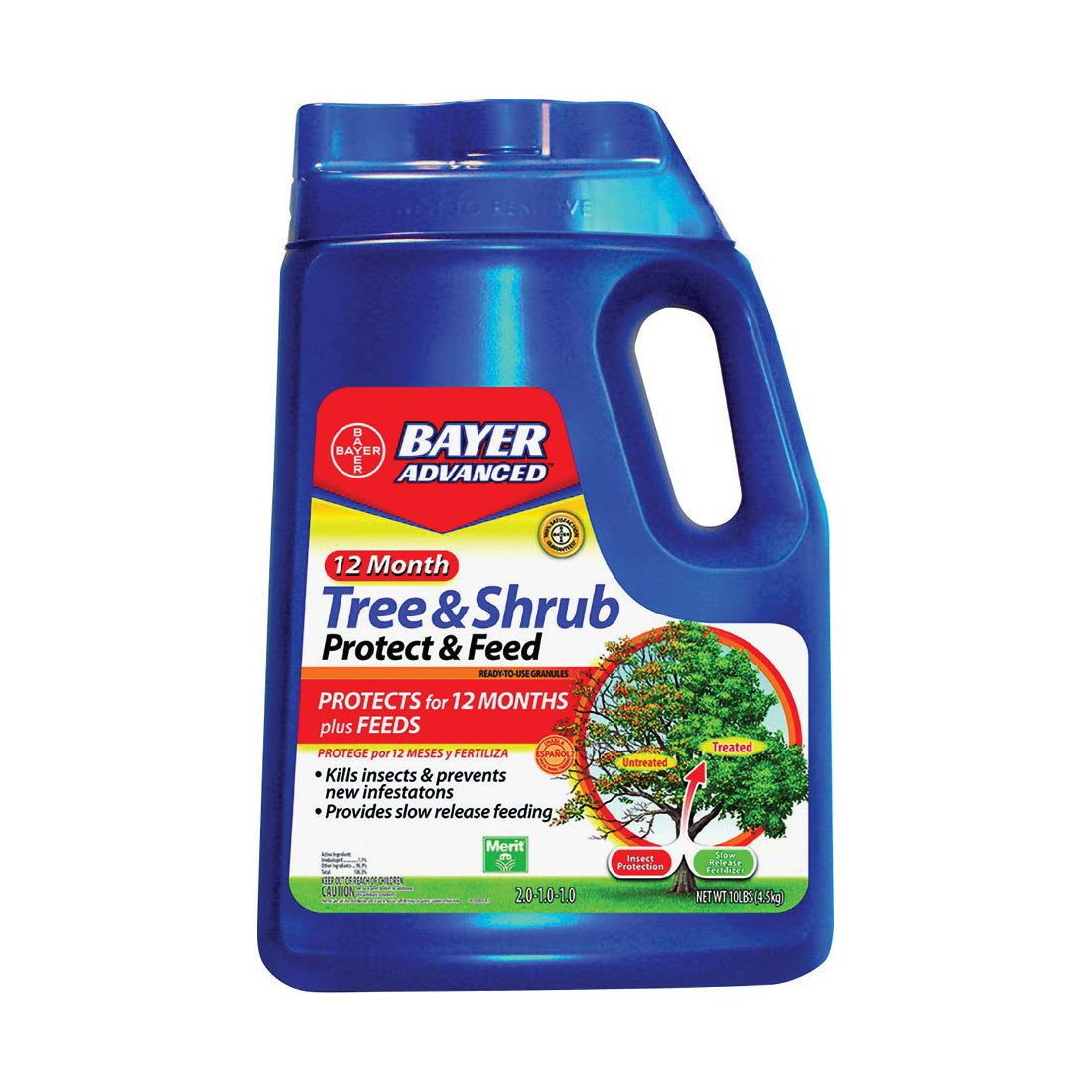 BayerAdvanced 701910A Tree and Shrub Feed, Granular, 10 lb Bottle