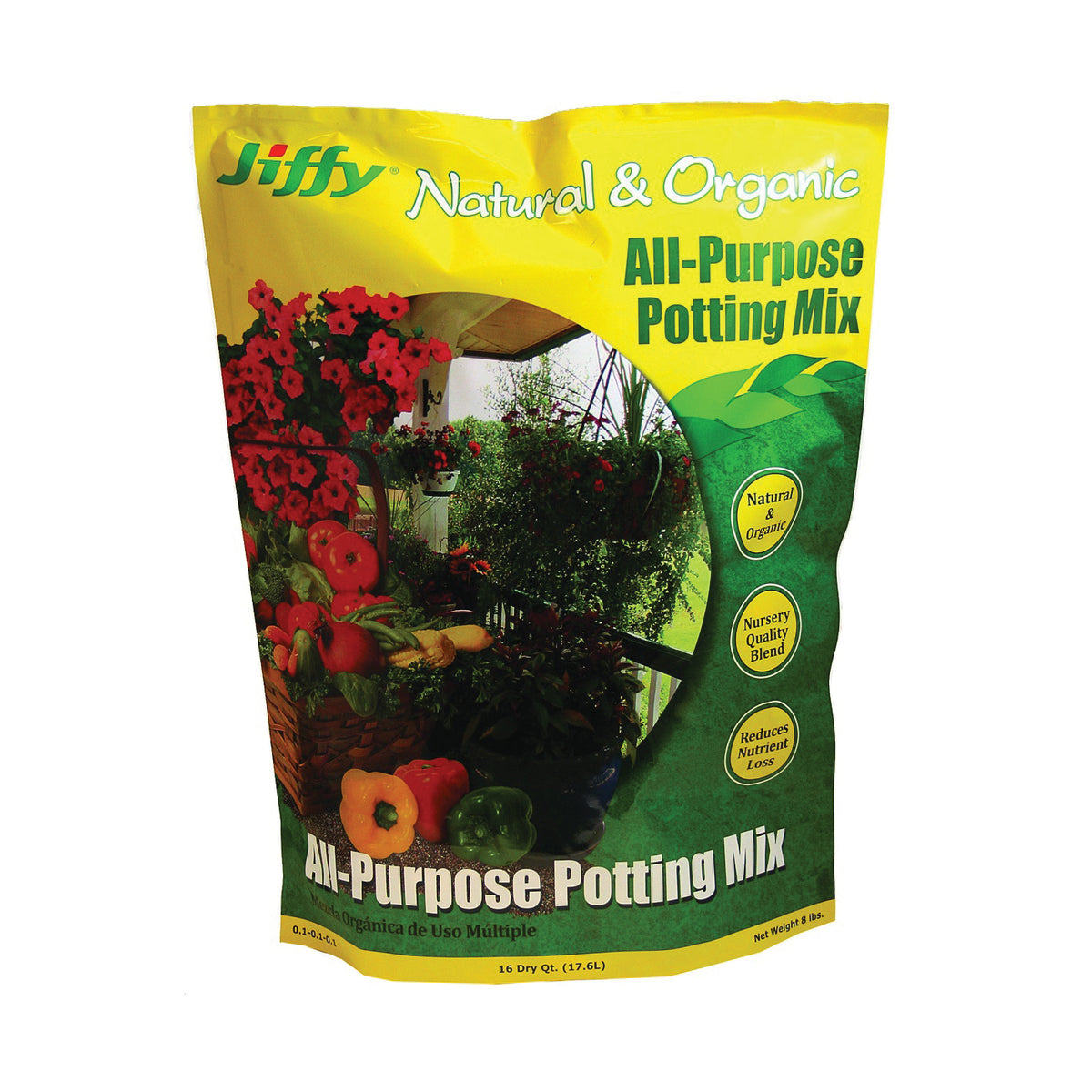 Jiffy G416 Potting Mix, 16 qt