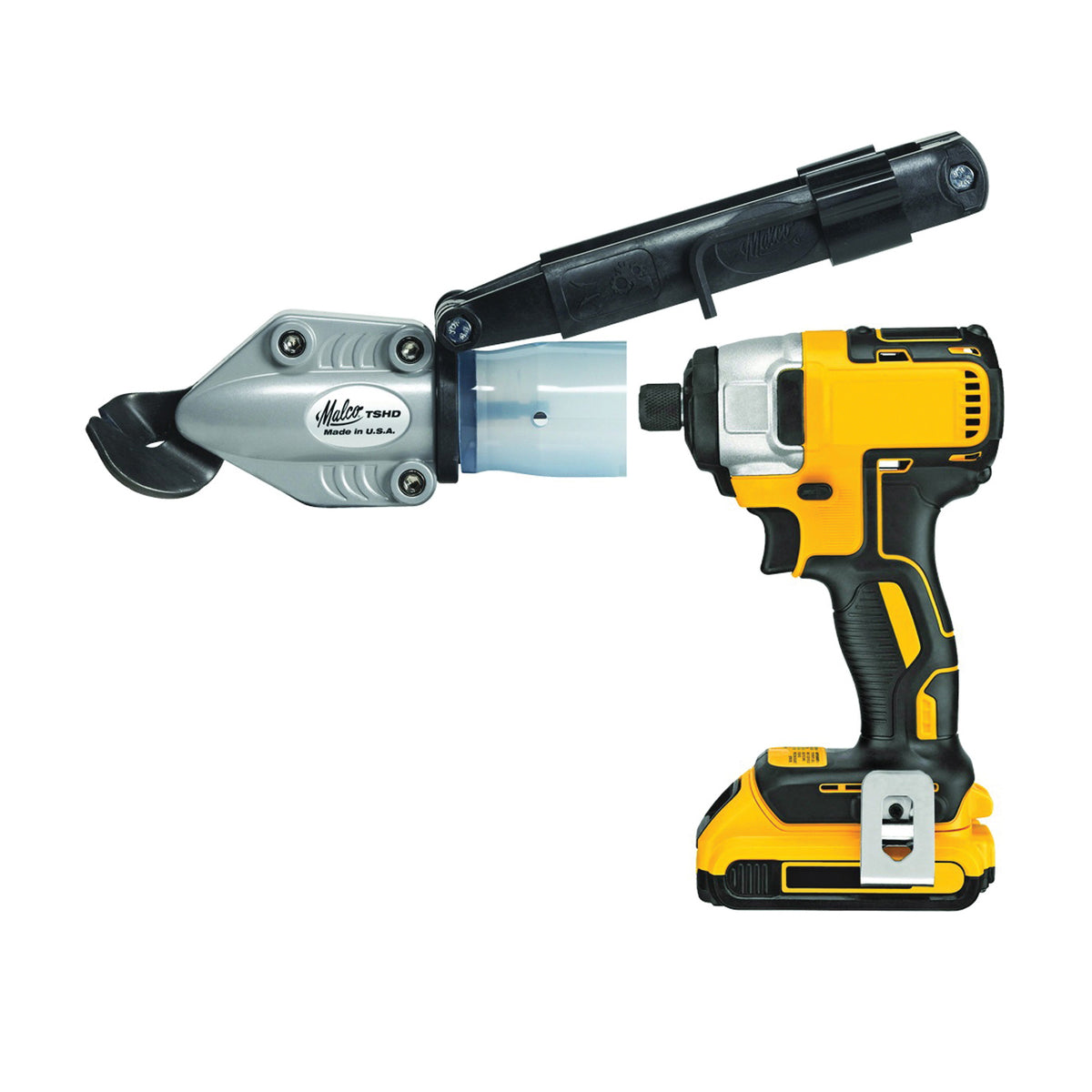 Malco TSHD Metal Cutting Attachment Shear, Heavy-Duty, Steel, Galvanized